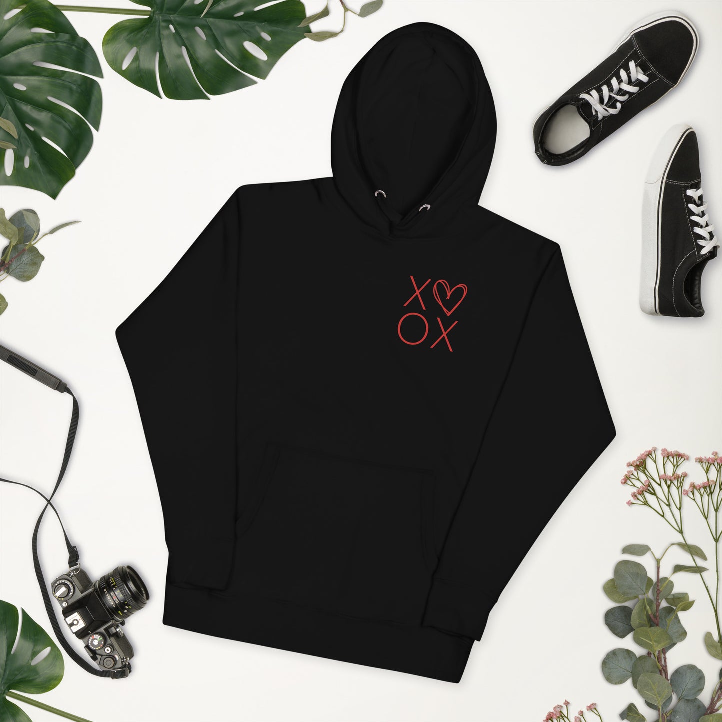 XOXO Shoulder Hoodie