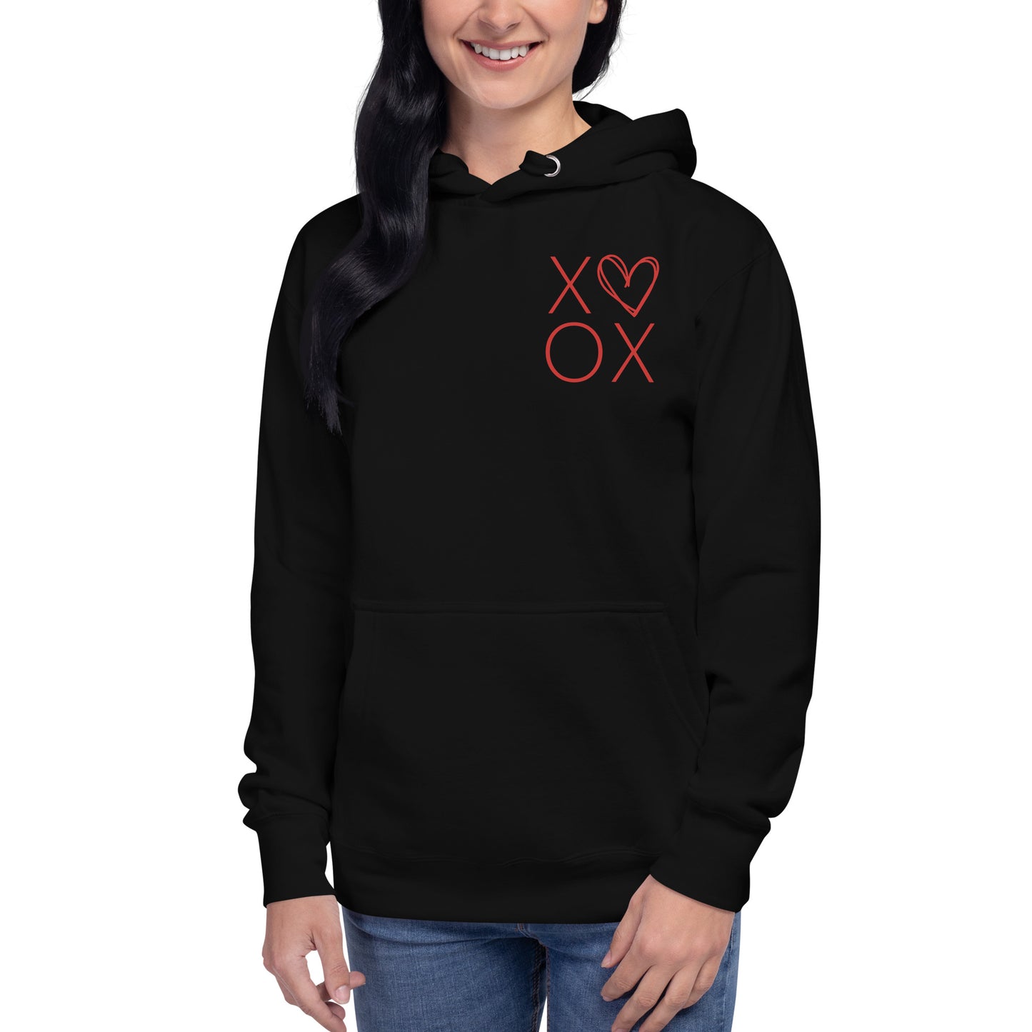 XOXO Shoulder Hoodie