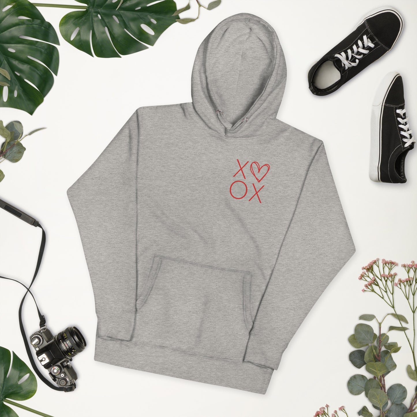 XOXO Shoulder Hoodie