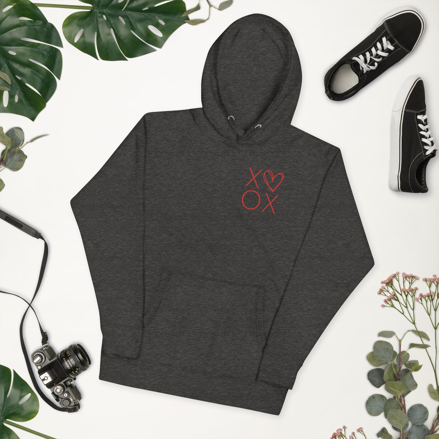 XOXO Shoulder Hoodie