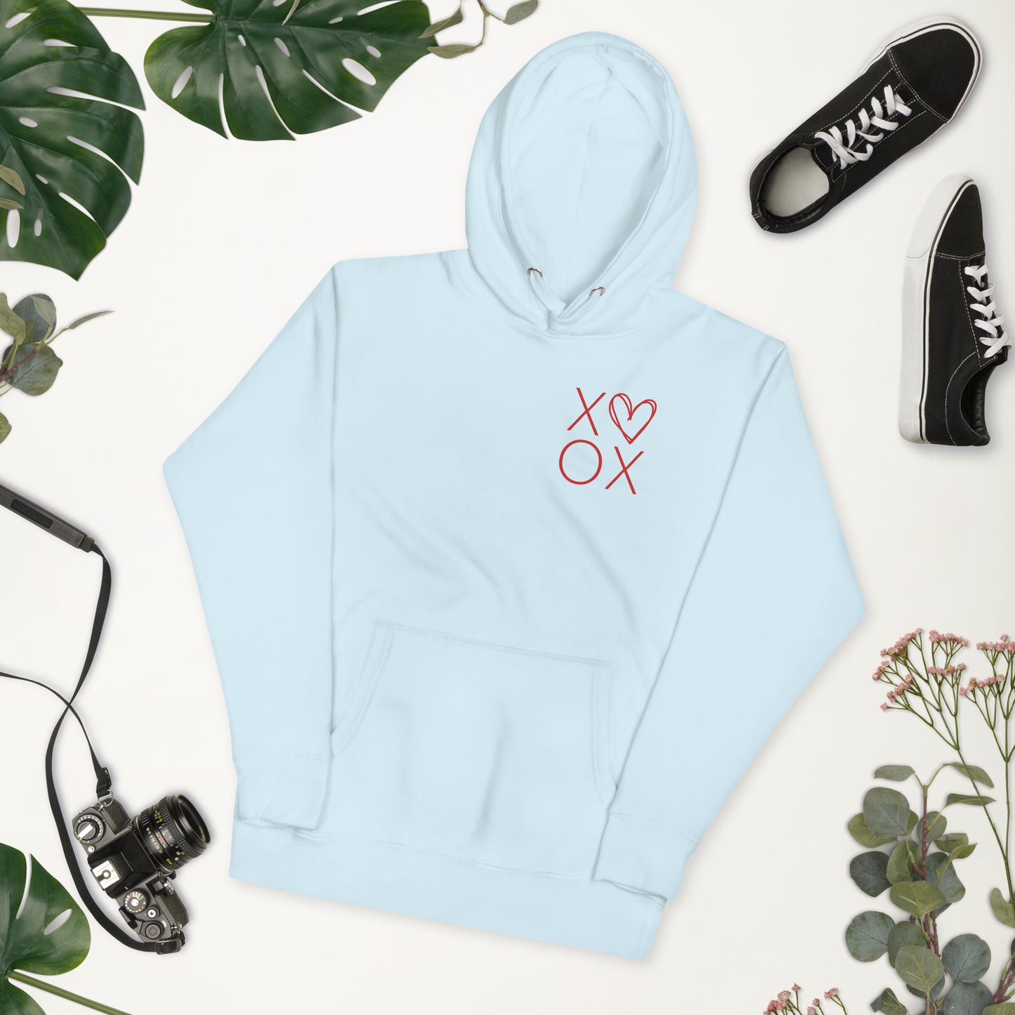 XOXO Shoulder Hoodie