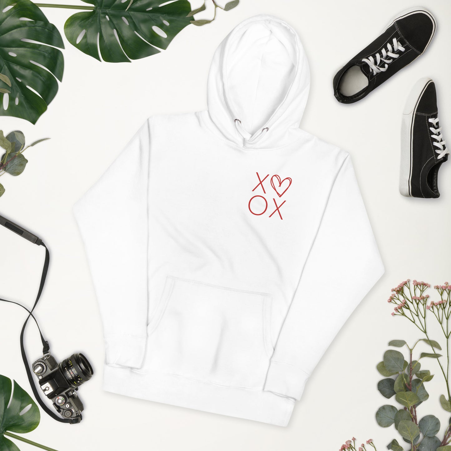 XOXO Shoulder Hoodie