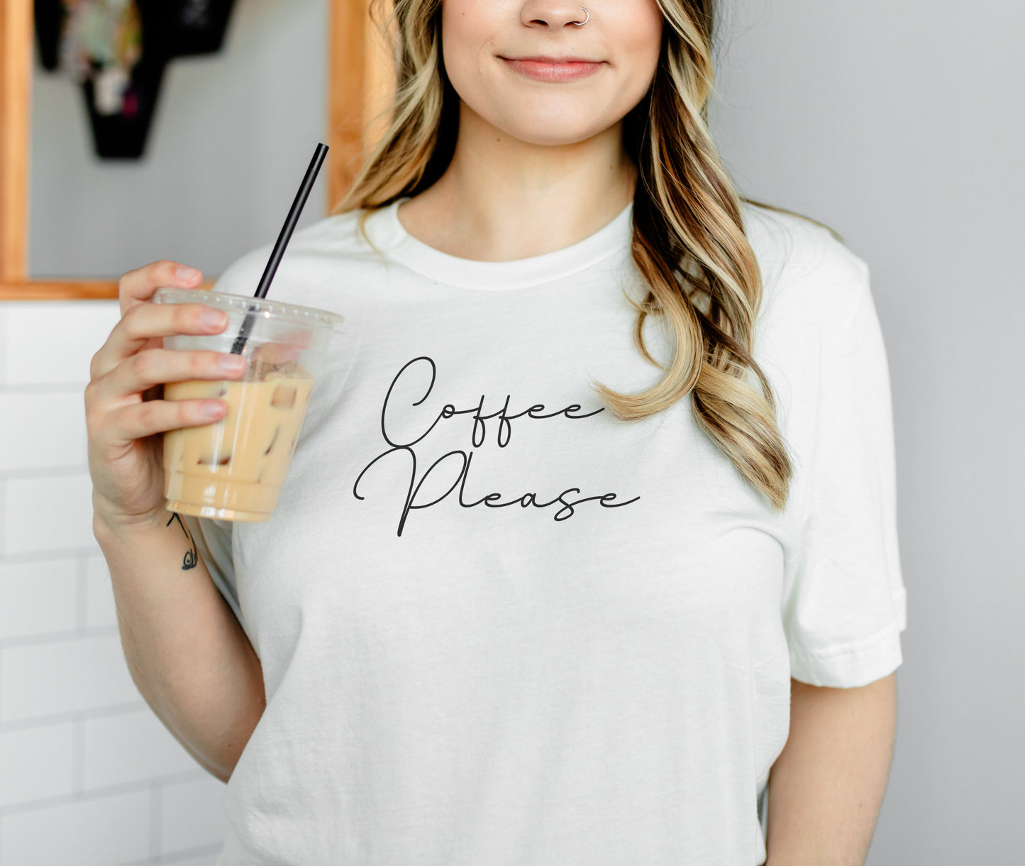 Coffee Please Tee