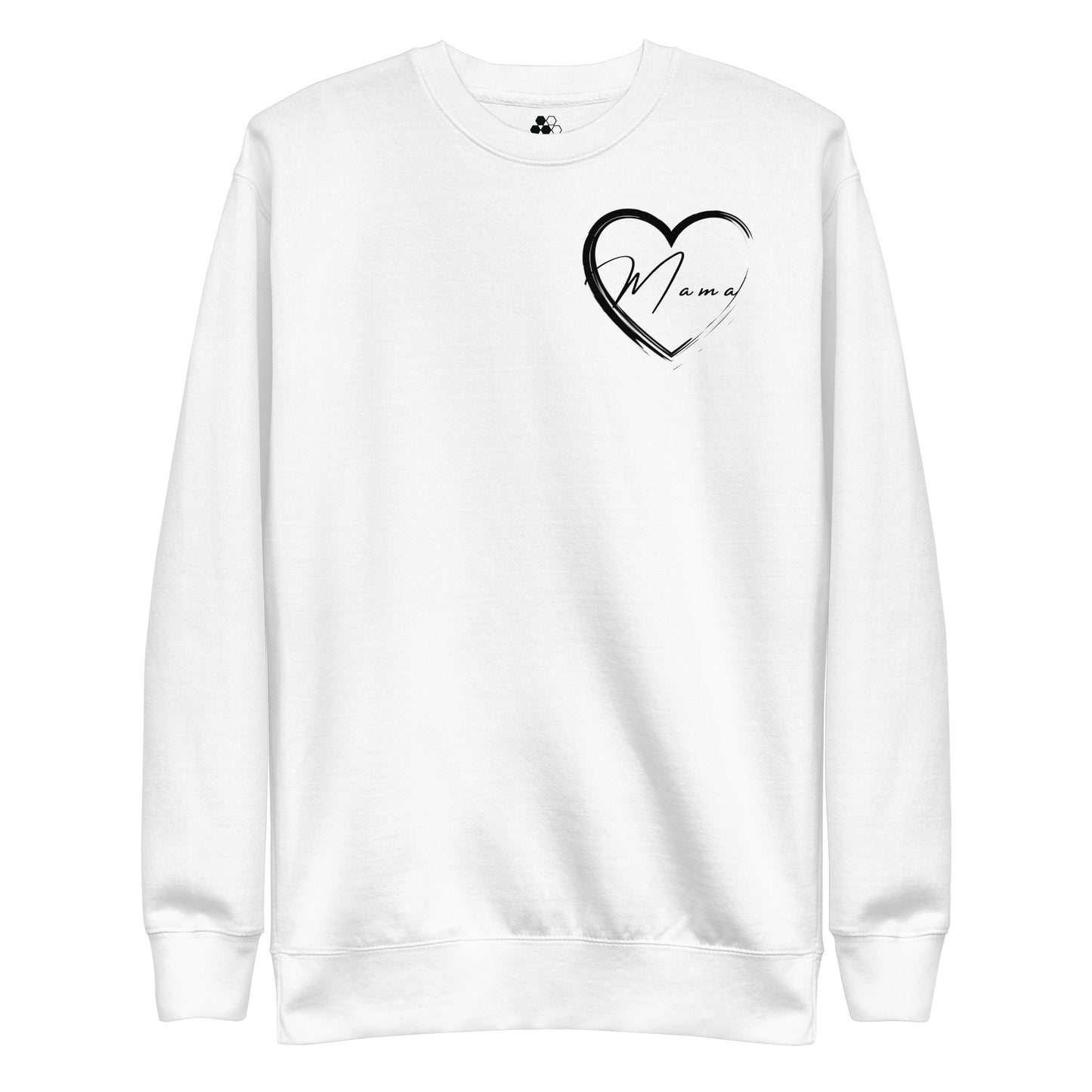 Mama Heart Crewneck Sweatshirt