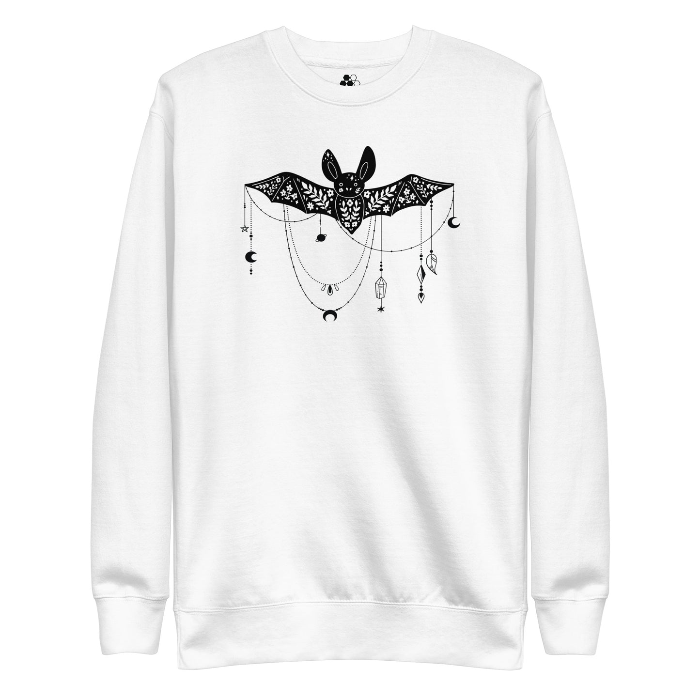 Celestial Bat Crewneck Sweatshirt