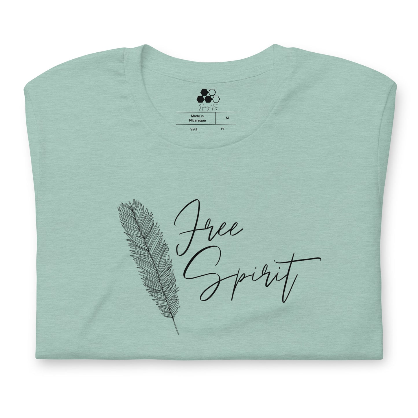 Free Spirit Feather Tee